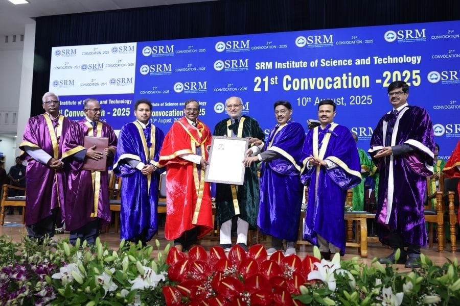 By 2040, India aims to land astronauts on the Moon and bring them back safely”, Dr. V. Narayanan, ISRO Chairman, at SRMIST’s 21st Convocation 2025