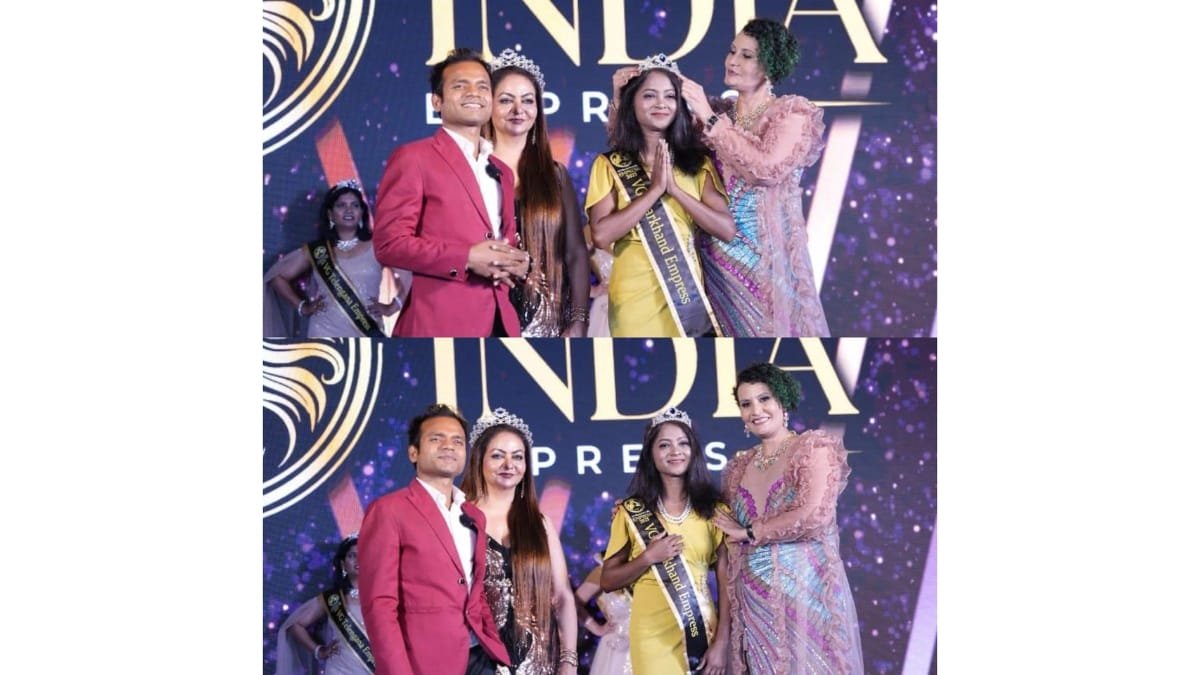 Ragini Manika Herenj Crowned VG Jharkhand Empress & VG Empress Trendsetter at VG Miss & Mrs. India Empress 2025